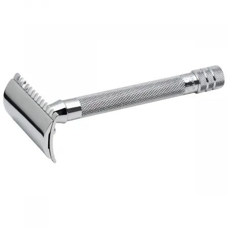 Merkur 25C Open Comb Säkerhetshyvel (Safety Razor) Långt handtag