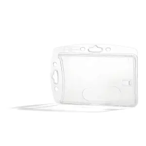 ID-korthållare DURABLE 890519, HxB: 5,4 x 8,7 cm, transparent, 10-pack