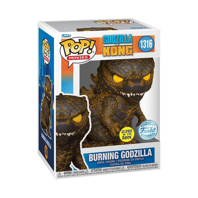 Godzilla Funko Pop! Vinylfigur - Burning Variant