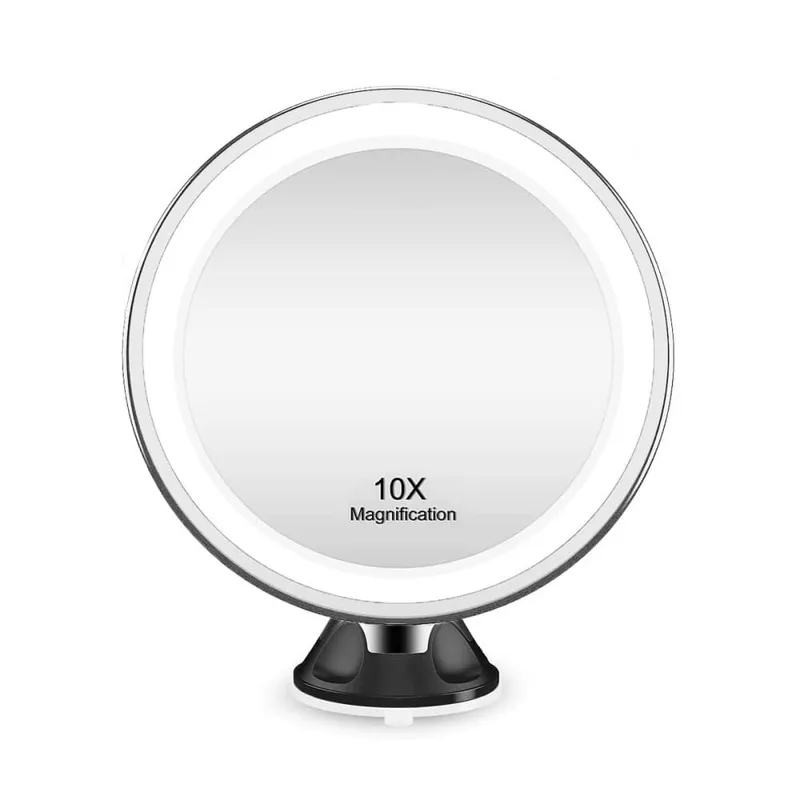 UNIQ LED Mirror with Suction Cup - 10x Magnification