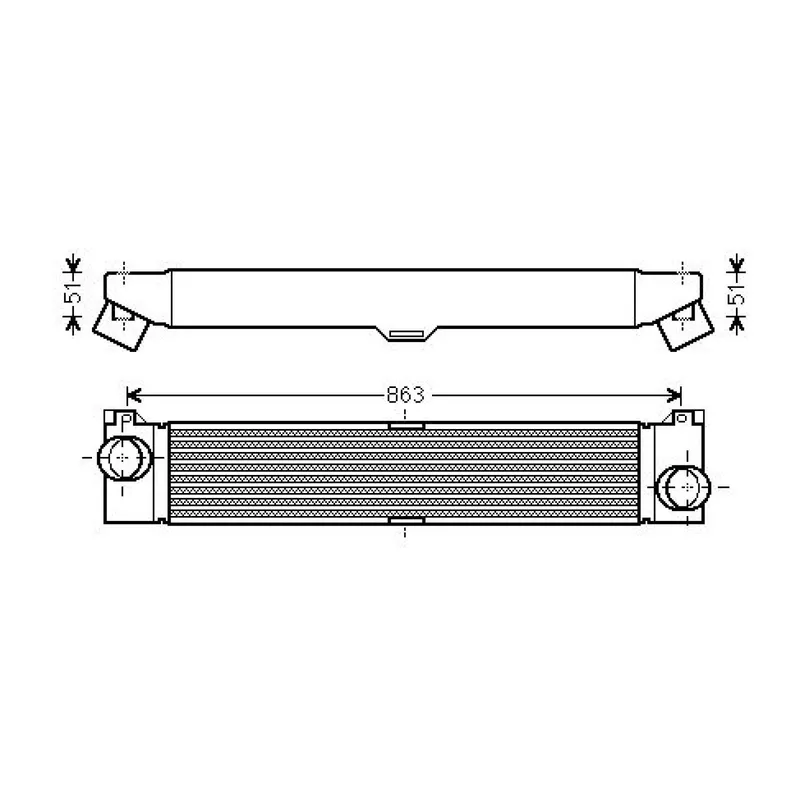Intercooler DIEDERICHS DCA1041