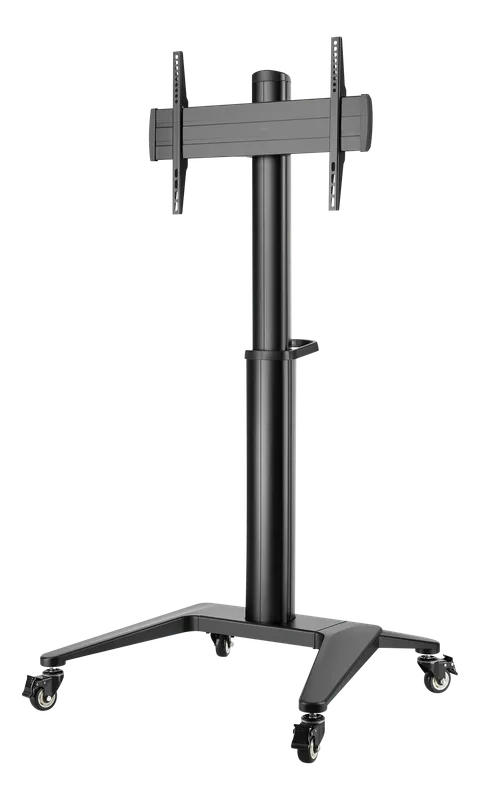 Deltaco Office Display Cart Black - Max 70 kg - recommended for 70″