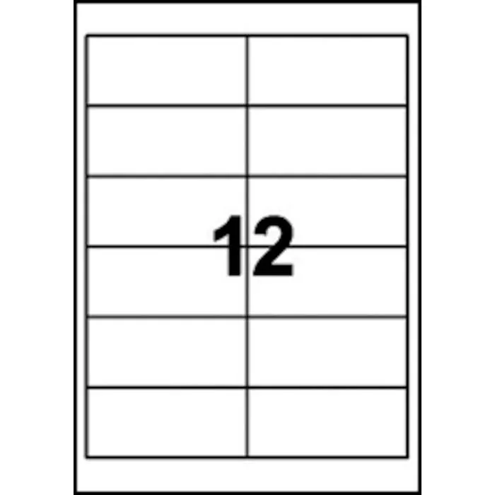 Etikett AVERY Slitst 99,1×42,3 240/fp