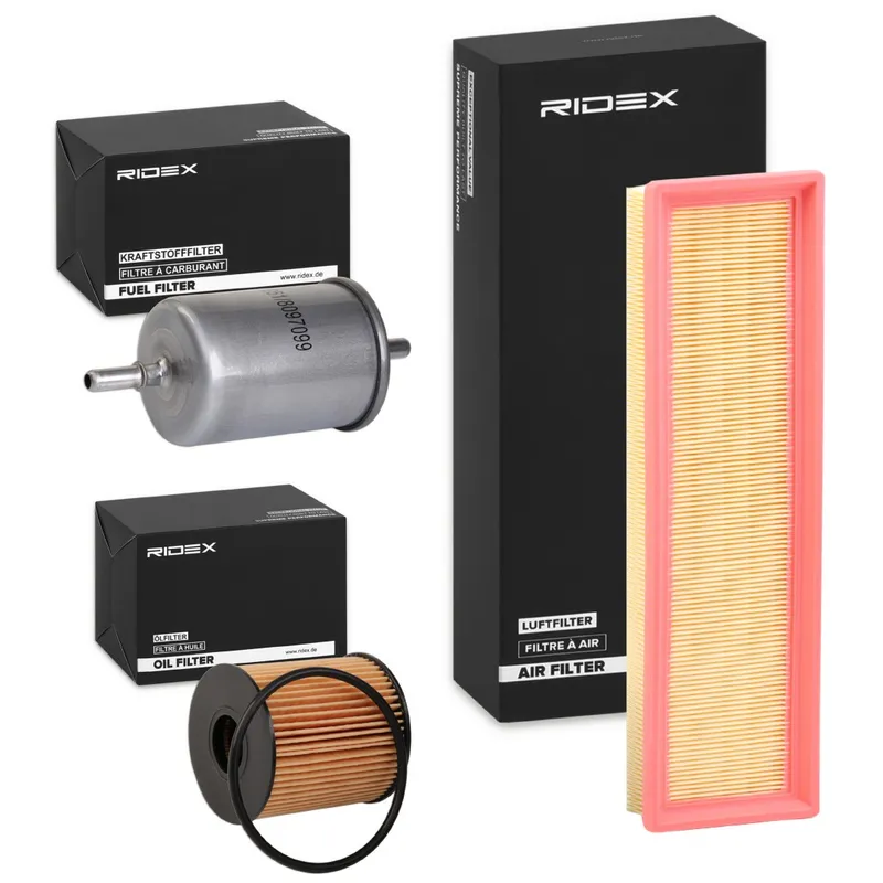 Filtersats RIDEX 4055F22905