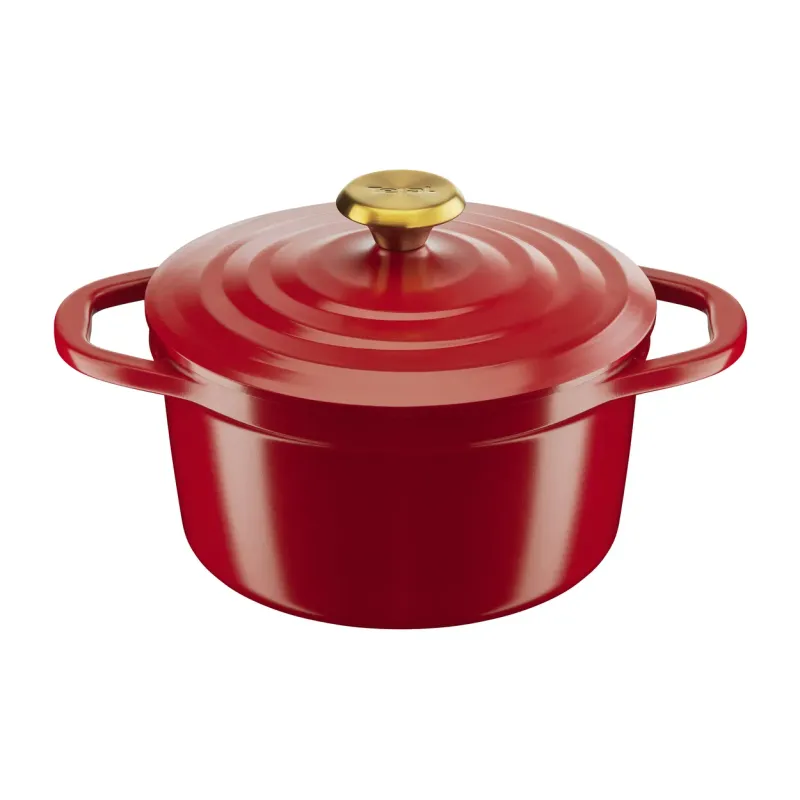 Tefal Air gryta, 3,1 liter, 20 cm, röd