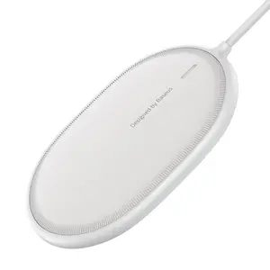 Trådlös laddare för iPhone 12, 15 W - Vit