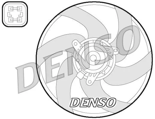 Kylfläkt DENSO DER21022