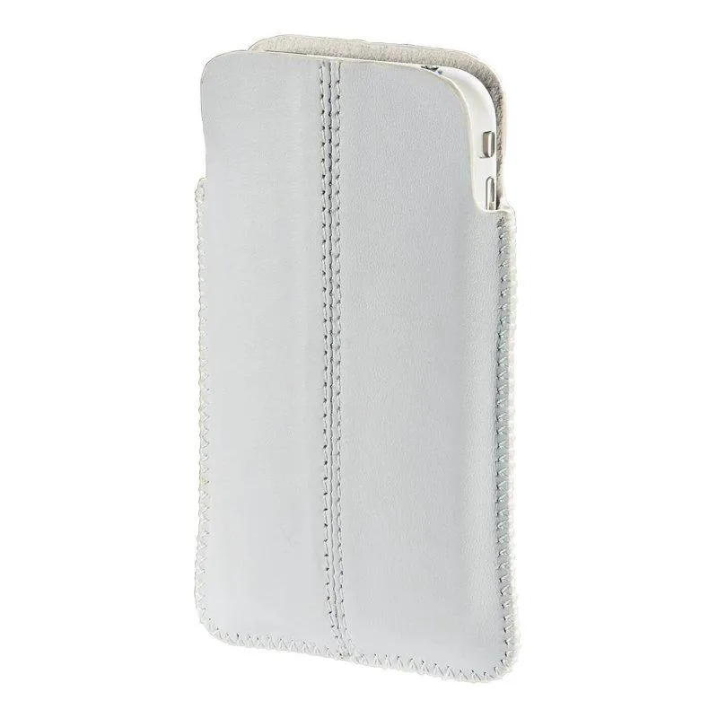 HAMA Mobilväska Sleeve Universal Vit (iPhone3/4)