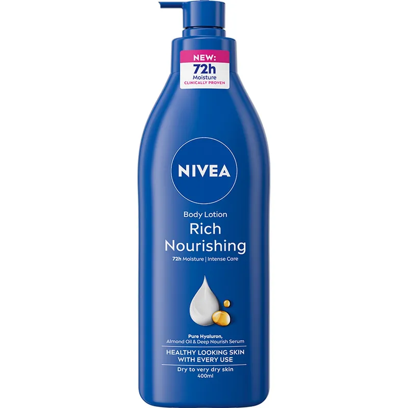 NIVEA Kroppslotion Rich Nourishing Pump Body Lotion 400 ml
