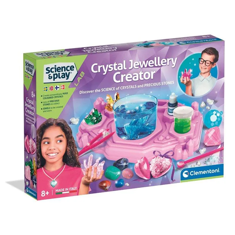 Science & Play Crystal Jewellry Creator Lab