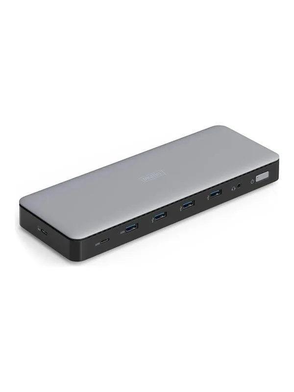 DIGITUS - docking station - USB-C - 2 x DP 3 x HDMI - 1GbE