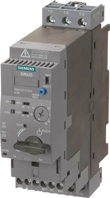 Siemens 3RA61 Kompaktstartare AC/DC 24 V, 1-4 A