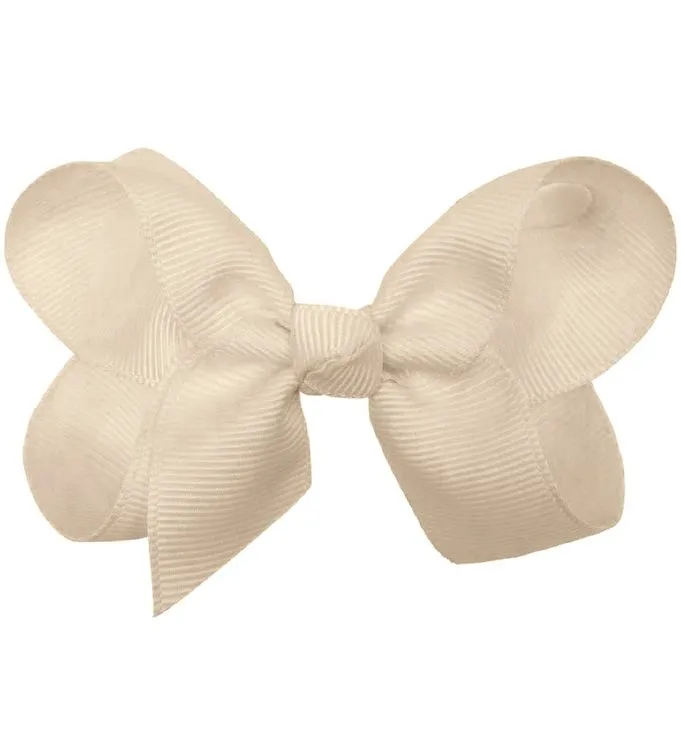 Little Wonders Hårspänne med. Rosett - Kamomill - 6 cm - Cream