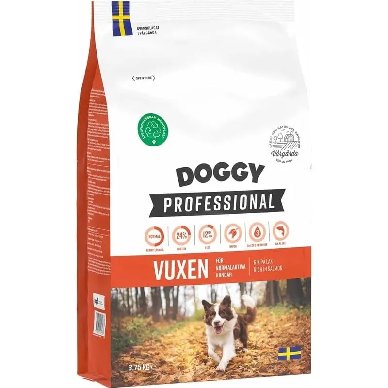 Doggy Professional Vuxen Torrfoder till Hund
