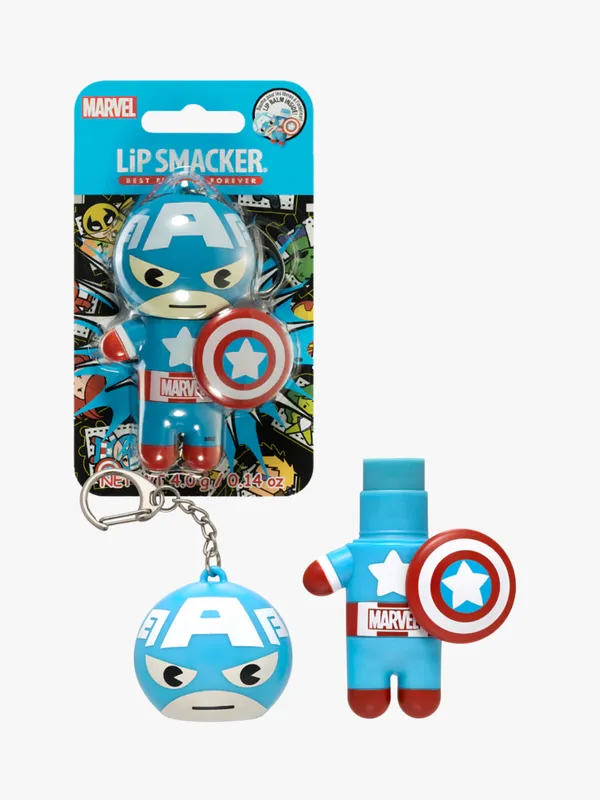 Lip Smacker Captain America Läppbalsam Blåbär