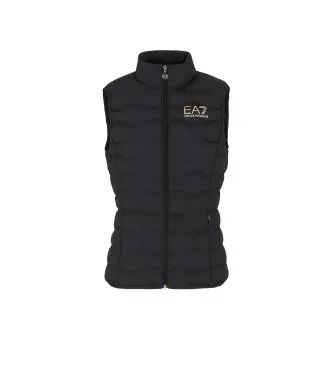 EA7 för kvinnor. 8NTQ08_TNF8Z Vikbar väst Core svart (XXS), Casual, Polyester