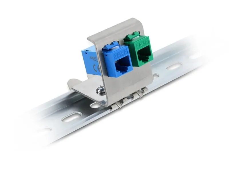 DeLOCK Modular Insert DIN-Rail Mounting Bracket