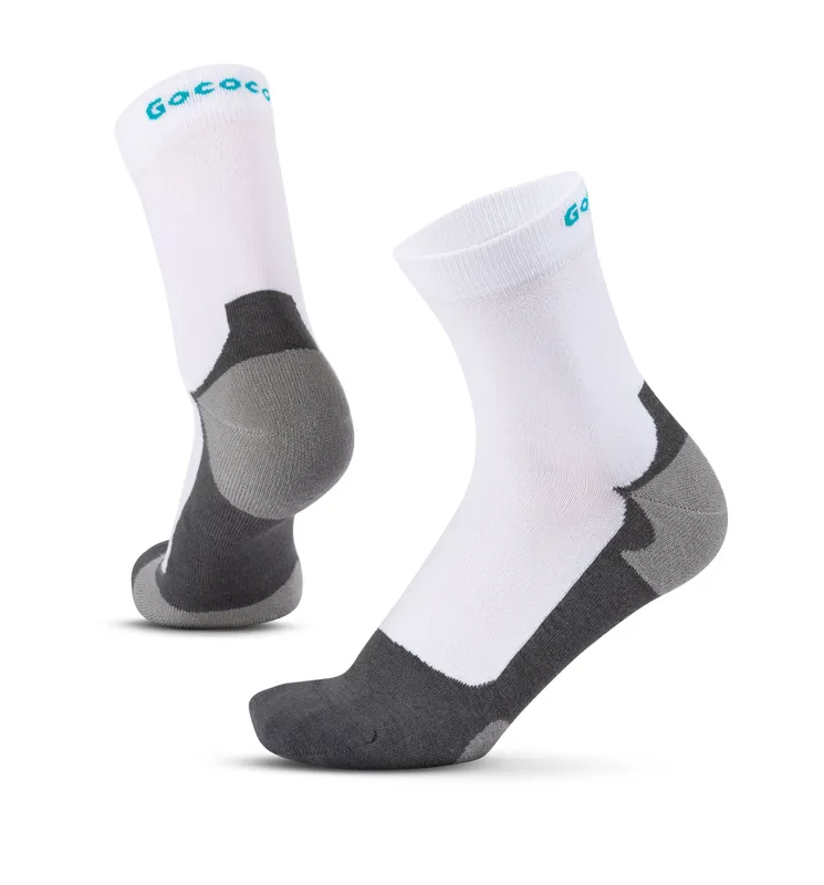 Gococo Light Sport High Socks U Vit 35/38 | Löparstrumpor