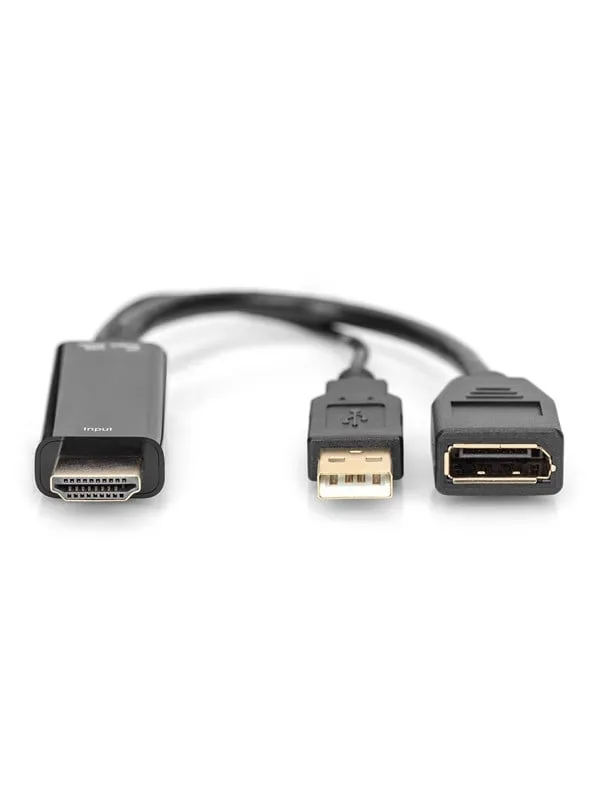 DIGITUS 4K HDMI to DisplayPort Adapter