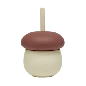 OYOY Mugg - Svamp - Off White/Röd