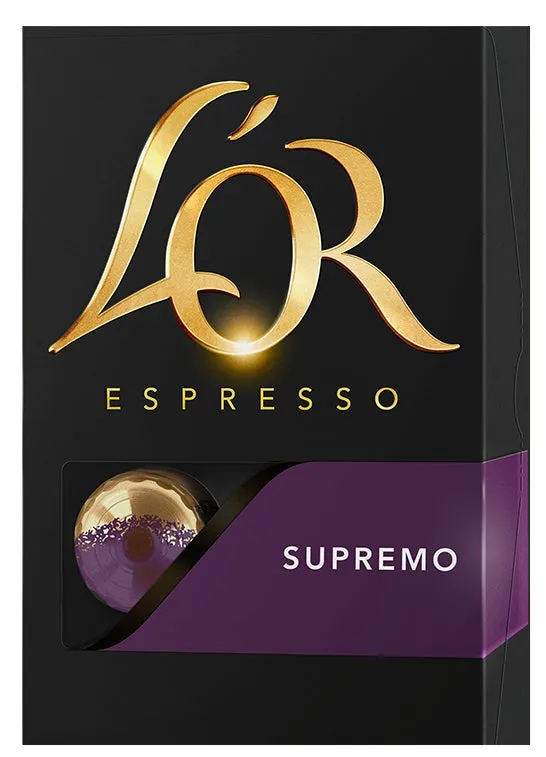 L’OR Kaffekapsel Espresso Supremo 10 10st