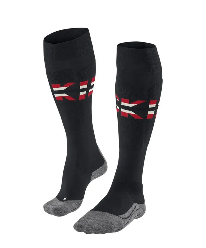 Falke Women’s SK4 Advanced Compression Light Black-Mix