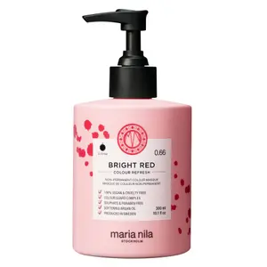 maria nila Colour Refresh Semi-Permanent Color Mask 0.66 Bright Red