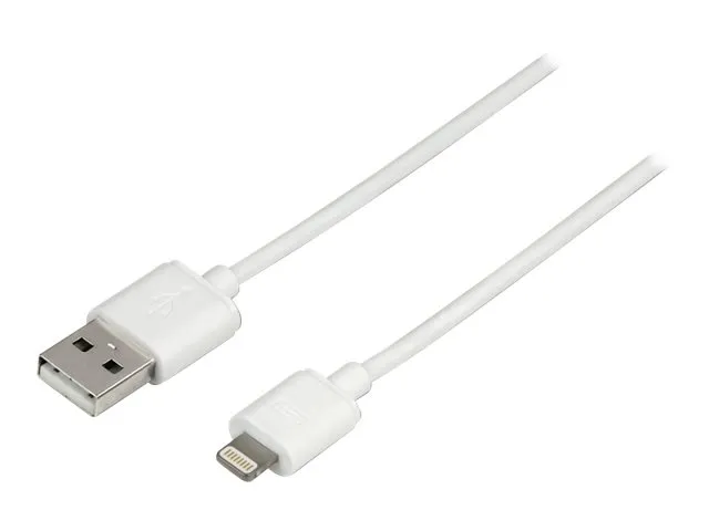 HAMA LaddUSB-A till Lightning kabel 1m - Vit