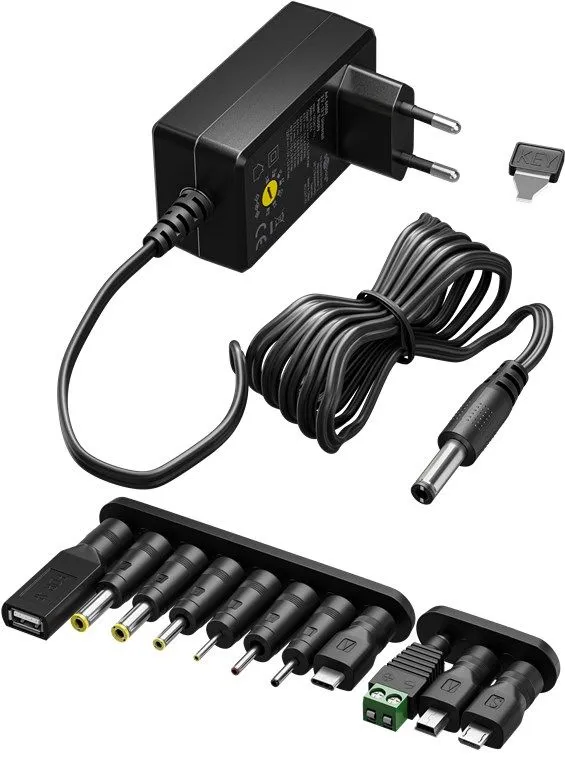 Pro universal power supply 3-12 V DC 1000 mA