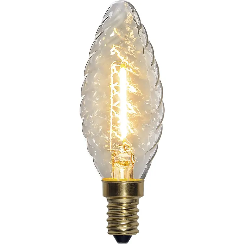 LED-lampa E14 kronljus Soft Glow, 0.8W