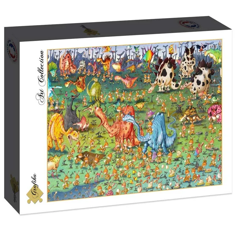 Art Pussel – F.Ruyer: Dinosaurier 2000 bitar
