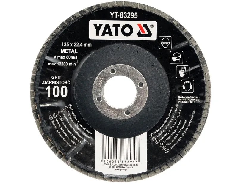 Slipskiva, vinkelslip YATO YT-83293