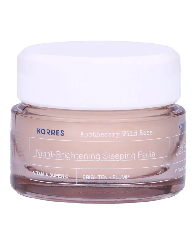 KORRES Apothecary Wild Rose Night-Brightening Sleeping Facial – 40 ml
