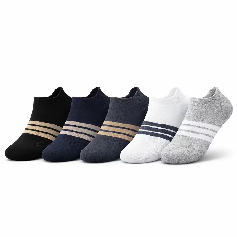 Ankelstrumpor Stripe 5-Pack