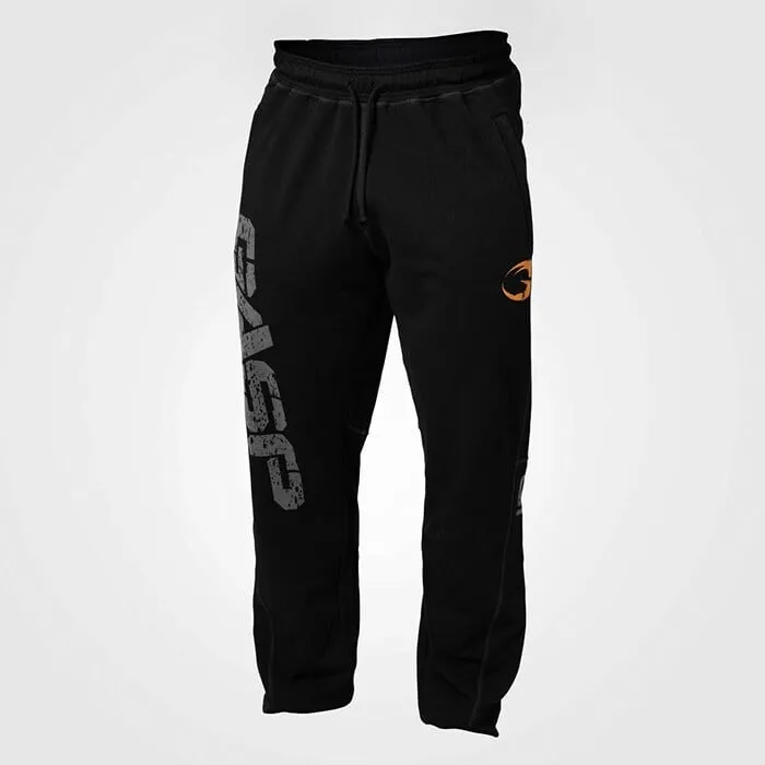 GASP Vintage Sweatpants, M, Black