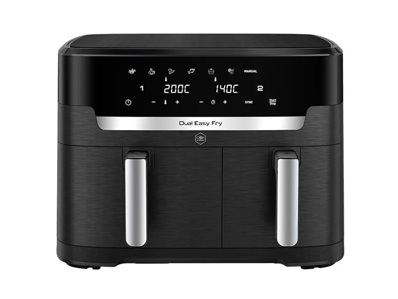 OBH Nordica XXL Dual Easy Fry 11 L Svart - Air fryer AG9428S0