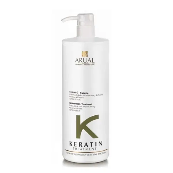 Arual Keratin Shampoo Keratin & Elastin 1 liter