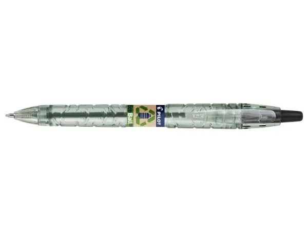 Kulspetspenna Pilot Ecoball påfyllningsbar 1 mm svart 10 st + refill