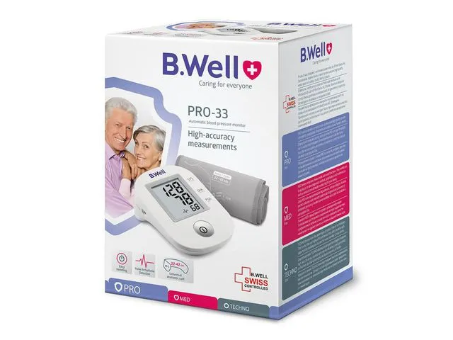 B.WELL Blodtrycksmätare Pro-33