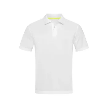 Stedman Active 140 Polo Vit polyester Medium Herr