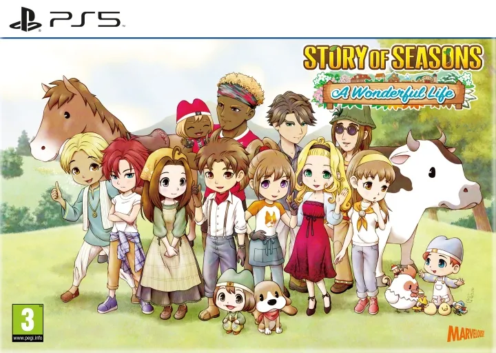 Story of Seasons: A Wonderful Life (Limited Edition) – Sony PlayStation 5 – Virtuellt liv