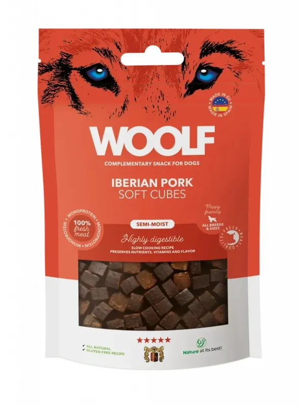 Soft Cubes Iberiskt griskött Hundgodis - 100 g
