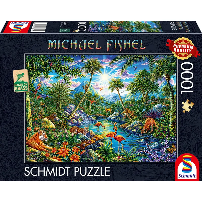 Schmidt Pussel - Michael Fishel: Öparadis 1000 bitar