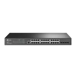 TP-Link JetStream 24-Port Gigabit L2 Managed Switch med 4 SFP-platser