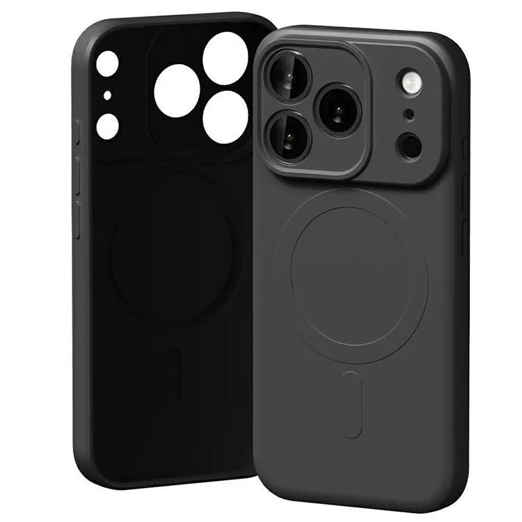 Mercury Mobilskal till iPhone 17 Pro MagSafe Semi-Silicone – Svart