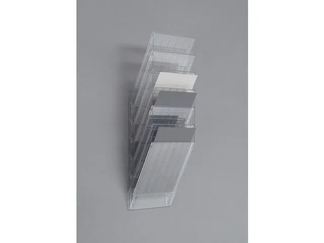 Blankettfack Flexiboxx A4S 6-fack klar