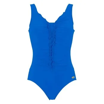Damella Jennifer Padded Swimsuit Blå 36 Dam