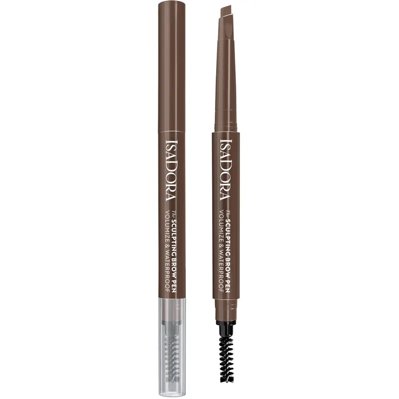 IsaDora The Sculpting Brow Pen Volumize & Waterproof 03 Medium Brown