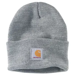 Carhartt Knitted Cuffed Beanie Heather Grey