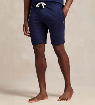 Polo Ralph Lauren för män. 714844761003 Pyjamasbyxa i bomullsstickning, marinblå (M), Hemkläder, Marino